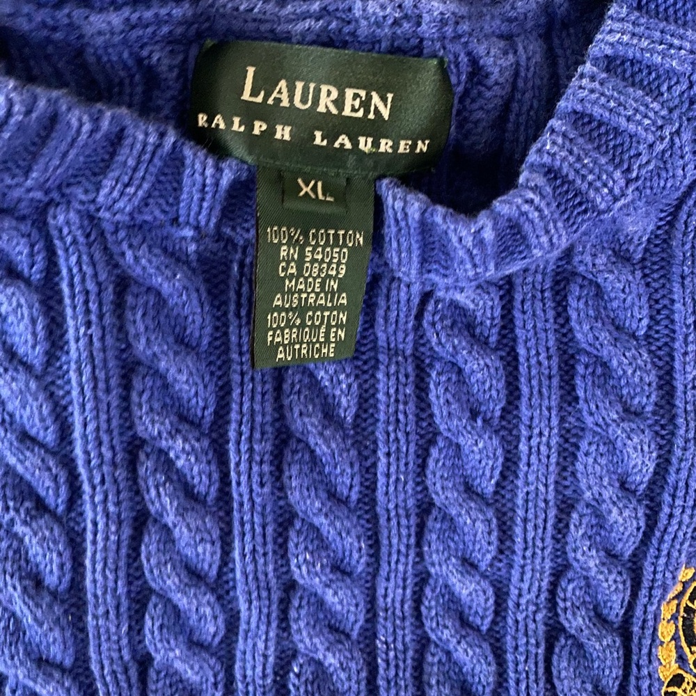Polo sweater
